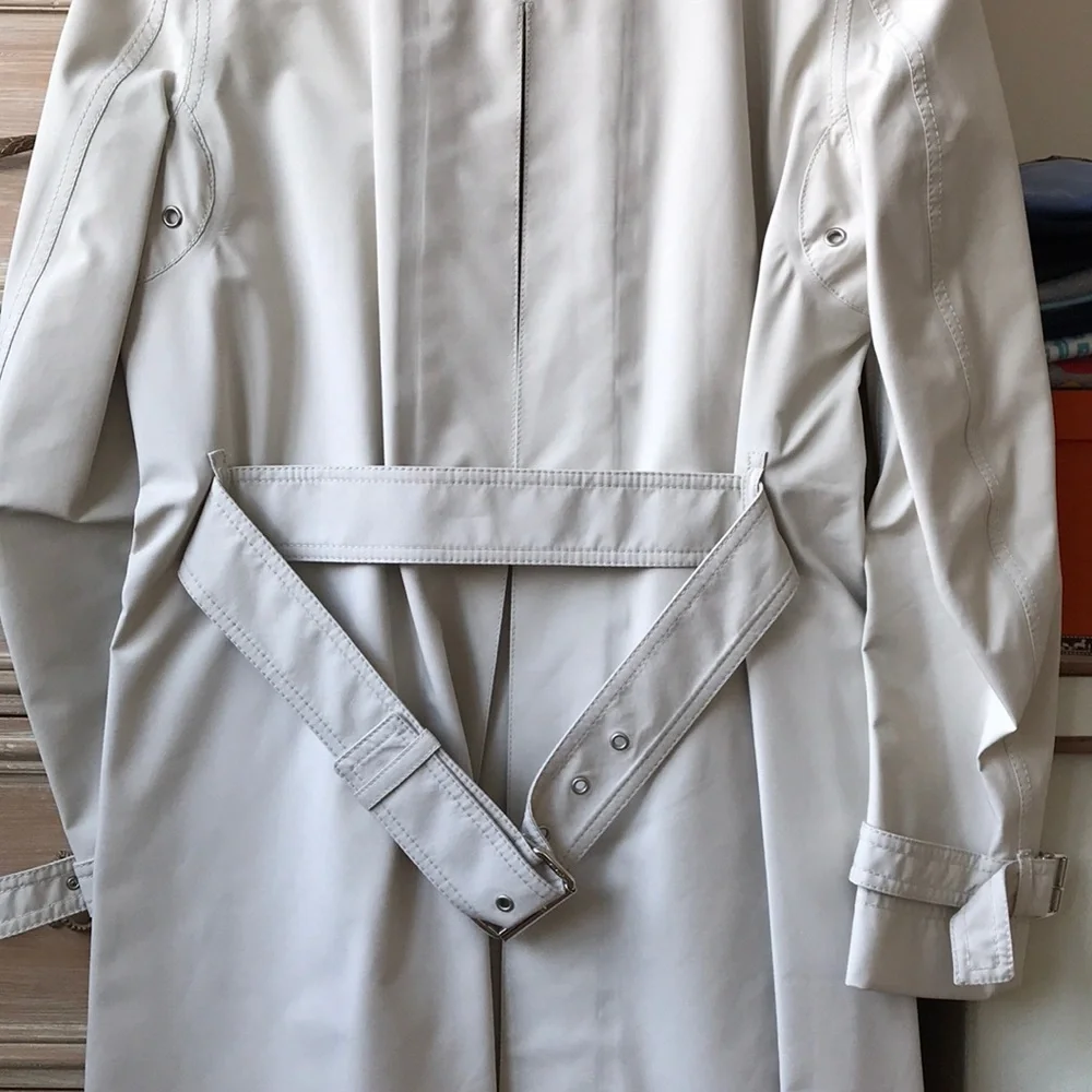 NWT VINTAGE PRADA TRENCH COAT - Picture 4 of 8